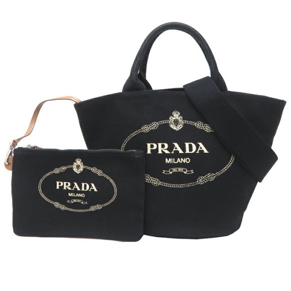 PRADA Black Tote Bag - Picture 1 of 10